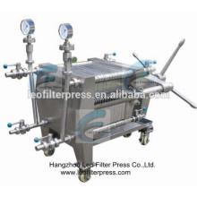 SS Platten- und Rahmenmembranfilter Filterpresse